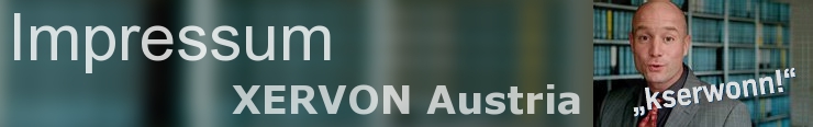 Impressum - Xervon